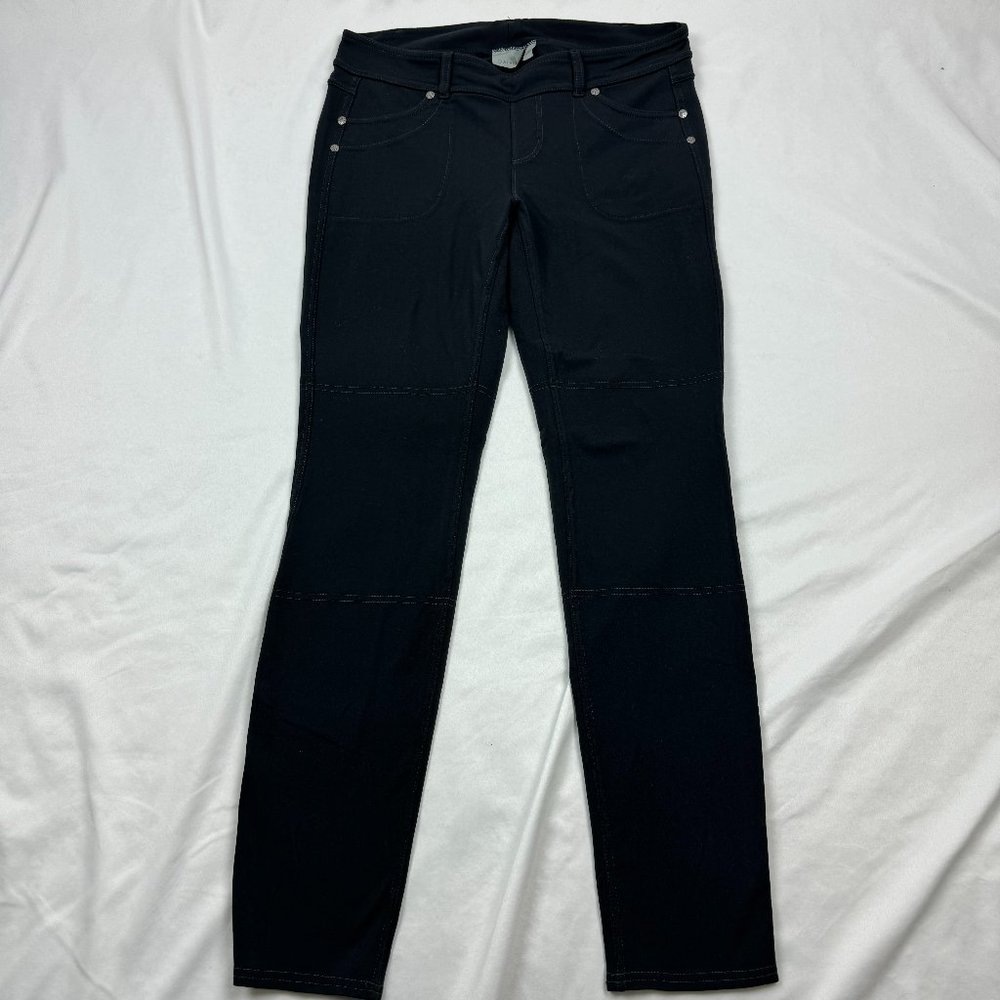 Athleta Women Wander Stash Skinny Pant Size M Black Outdoor Active Stretchy